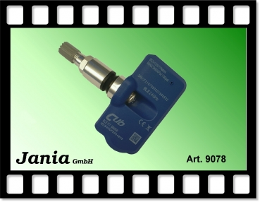 9078 - CUB BLE Clamp-In Sensor für Tesla- Alu silber