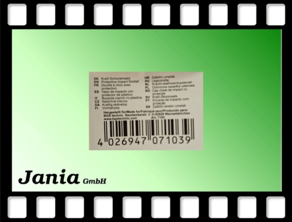 4045 - Kraft-Schoneinsatz extra lang SW21