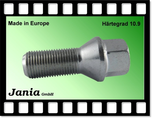 6011 - Kegelschraube M14x1,25x30 SW17 verzinkt