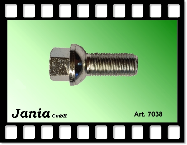 7038 - Kugelschraube M14x1,5x30 R13 SW17
