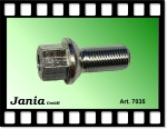 7035 - Kugelschraube M14x1,5x27 R14 SW17 verzinkt